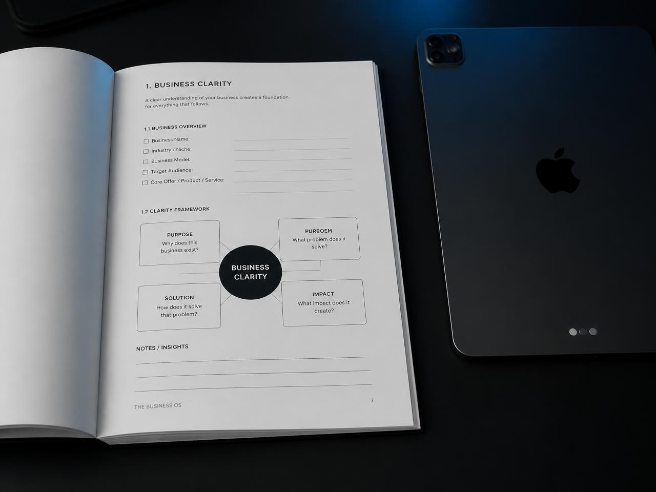Interior worksheet preview from The AI Entrepreneur playbook